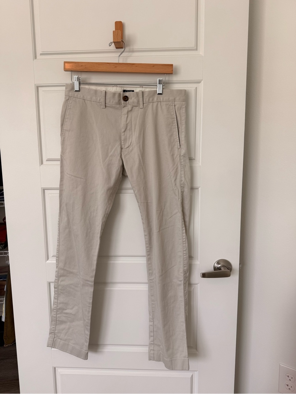 J.Crew Flex Slim Fit Chino Pants - Men's Size 30x30 - Light Khaki/Beige